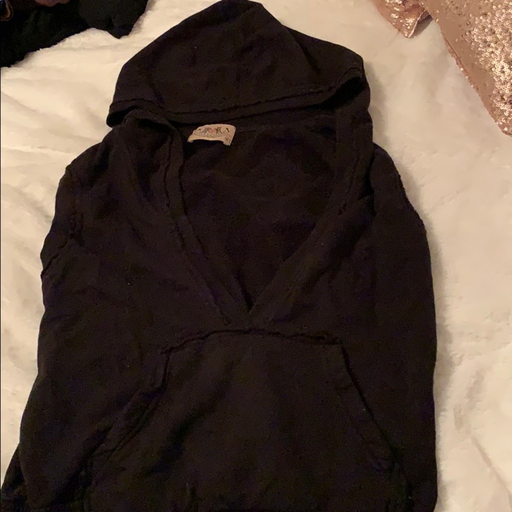 Short sleeve juicy hoodie